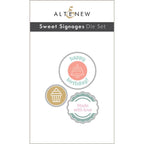 Altenew Sweet Signages Dies alt10359