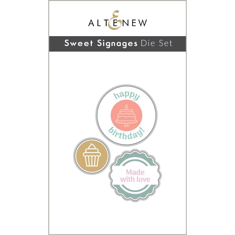Altenew Sweet Signages Dies alt10359