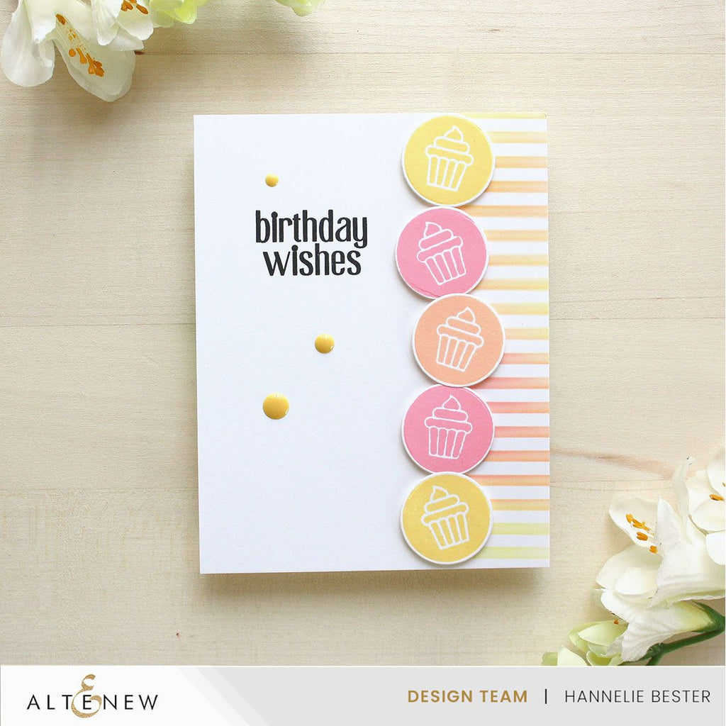 Altenew Sweet Signages Dies alt10359 circles