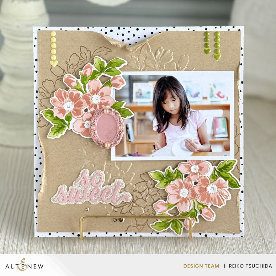Altenew Sweet Spray Clear Stamps alt8333 flowers