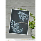 Altenew Sweet Spray Simple Coloring Stencils alt8336 thinking of you