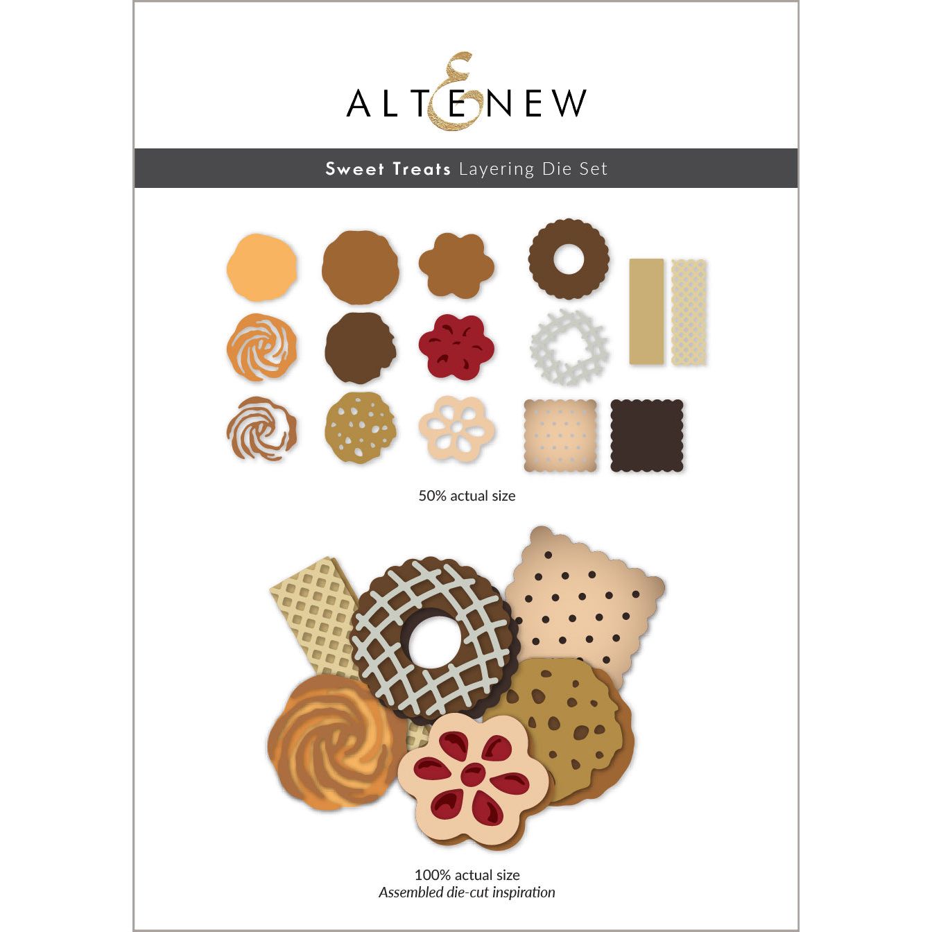 Altenew Sweet Treats Layering Dies alt10924
