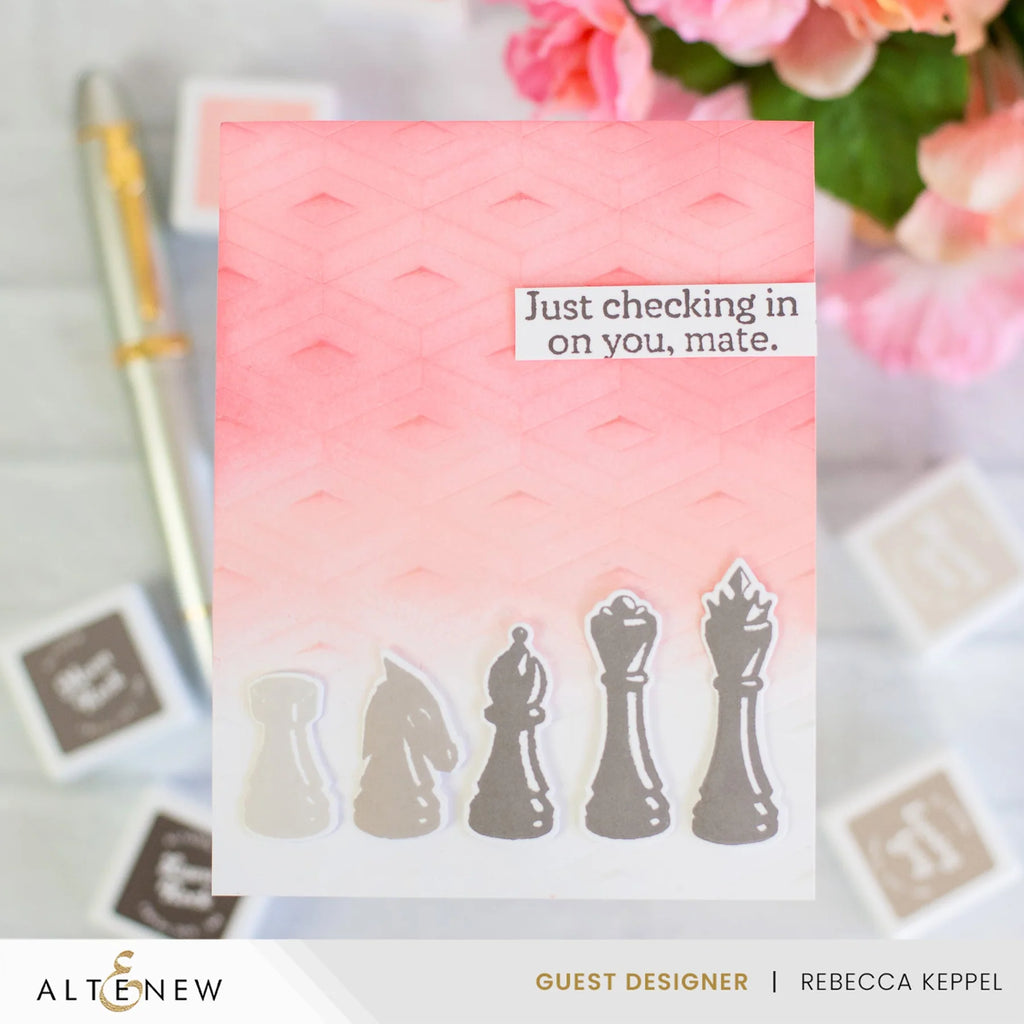 Altenew Tea Party Fresh Dye Ink Mini Cube Ink Pad Set alt8419 checking in