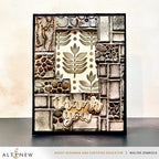 Altenew Textured Tiles 3D Embossing Folder alt10989 thank you
