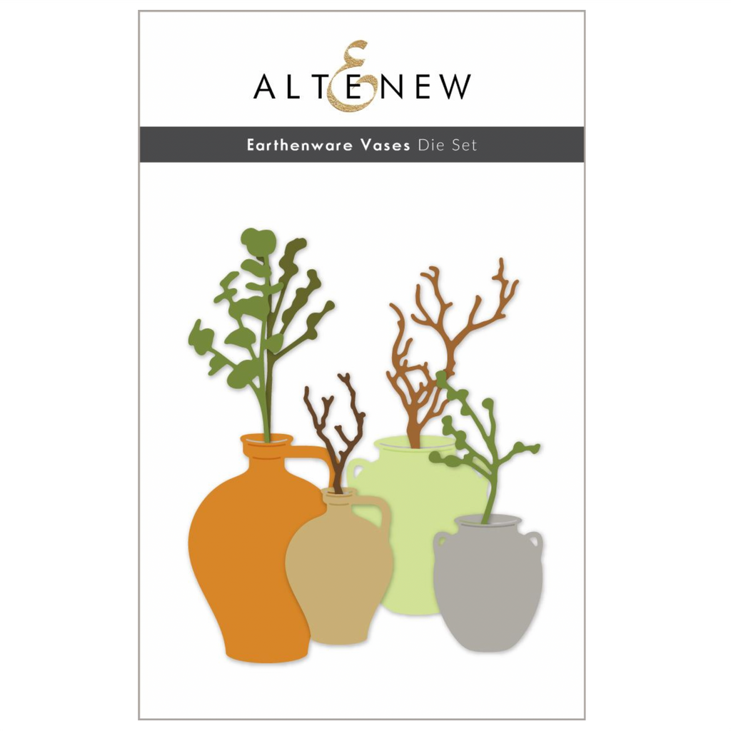 Altenew Textured Vases Die and Embossing Folder Set image 2