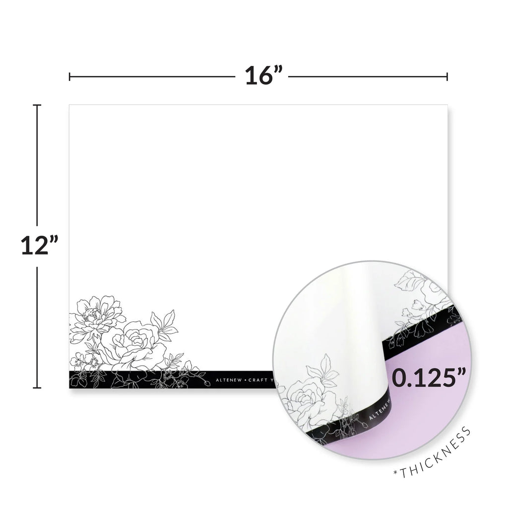 Altenew The Crafter's Essential Stamping Mat alt3040 measurements