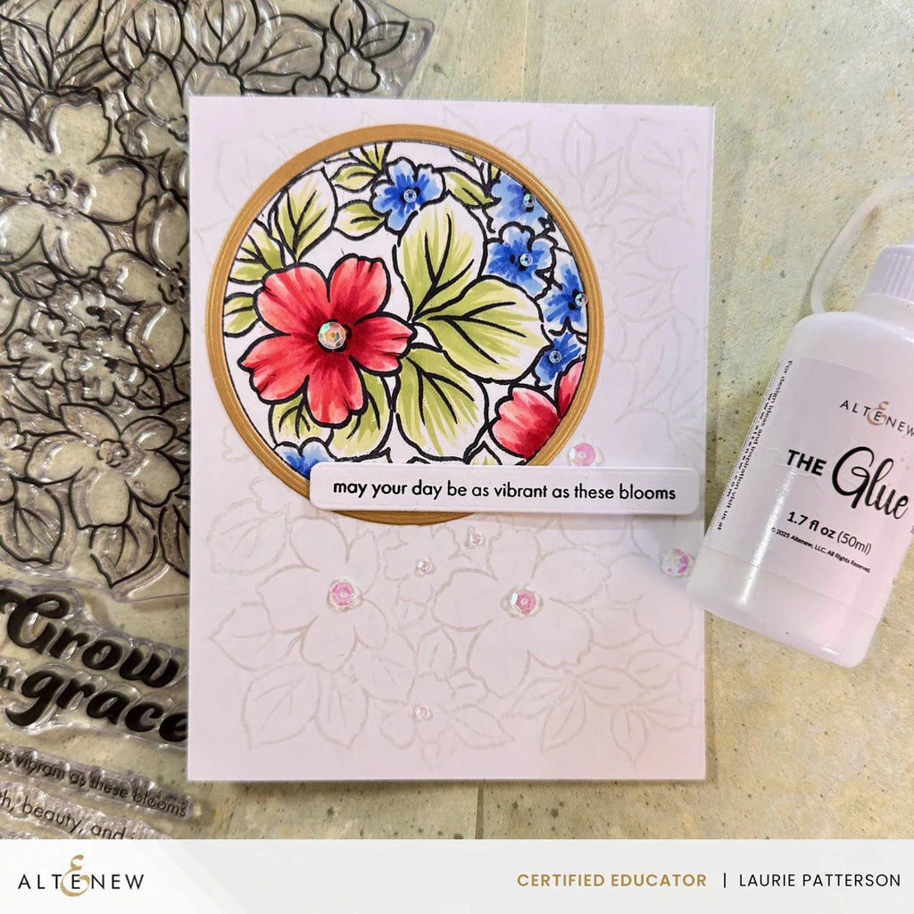 Altenew The Glue alt10555 flowers