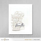 Altenew Timeless Sands Dies alt11217 just breathe