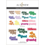 Altenew Timeless Sentiments 3 Holiday Edition Dies alt10398