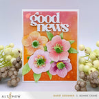 Altenew Timeless Sentiments 3 Holiday Edition Dies alt10398 good news
