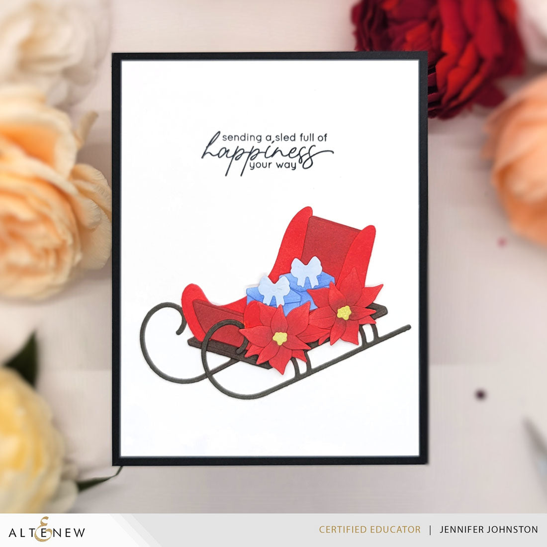 Altenew Timeless Sled Layering Dies alt10925 flowers