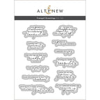 Altenew Tranquil Greetings Dies alt8949