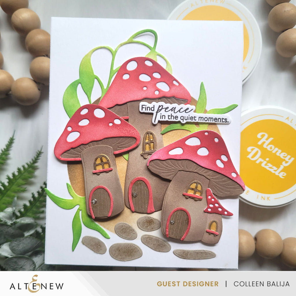 Altenew Tranquil Greetings Dies alt8949