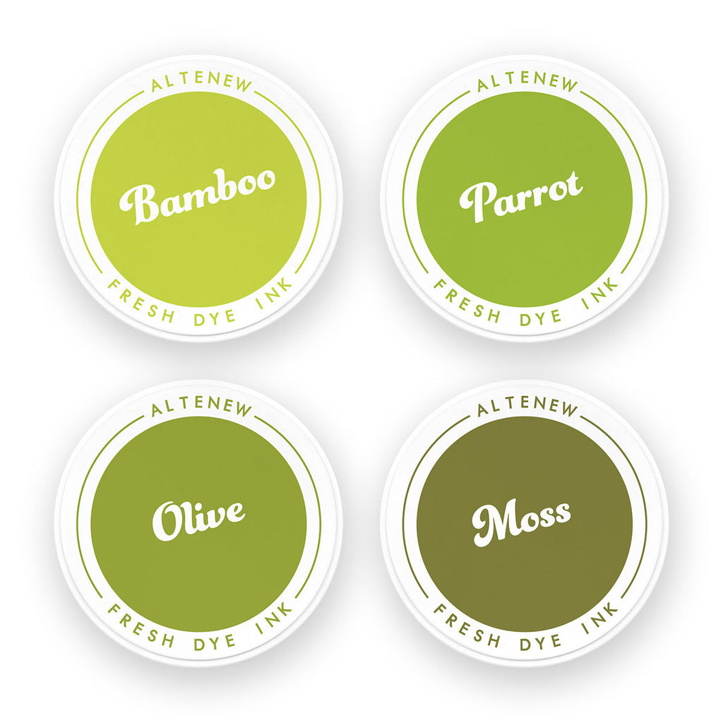 Altenew Tropical Forest Fresh Dye Ink Pad Set