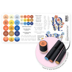 Altenew Tropical Tango, Citrus Punch, Marine Life Blending Brushes Labels alt10553 product image