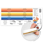 Altenew Tropical Tango, Citrus Punch, Marine Life Round Ink Pads Labels alt10551 product image