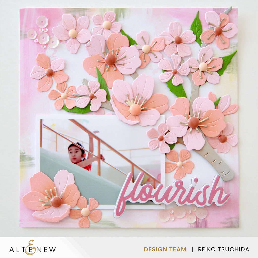 Altenew Tropical Tango Enamel Dots alt10456 flourish