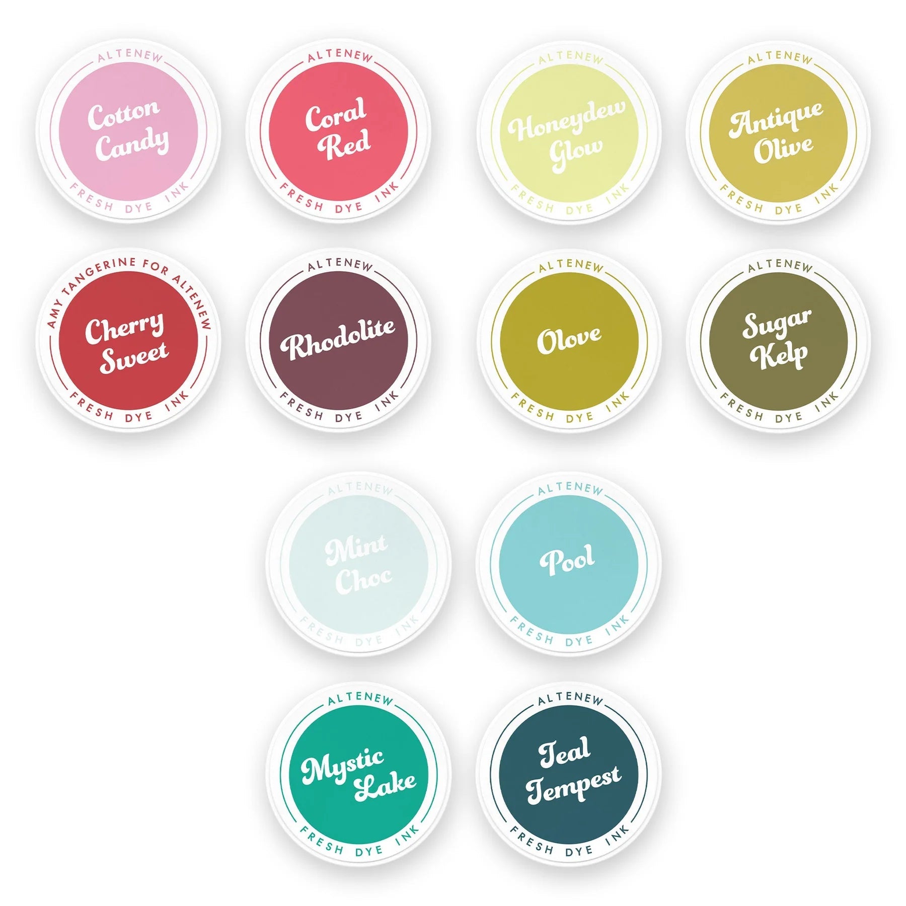 Altenew Tropical Tones Fresh Dye Ink Set