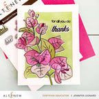 Altenew Tropical Tones Fresh Dye Ink Set thanks