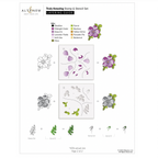 Altenew Truly Amazing Clear Stamps alt7679 layering guide 2