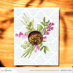 Altenew Tulip Motif Wax Seal Stamp and Wax Stamp Handle Set miss you