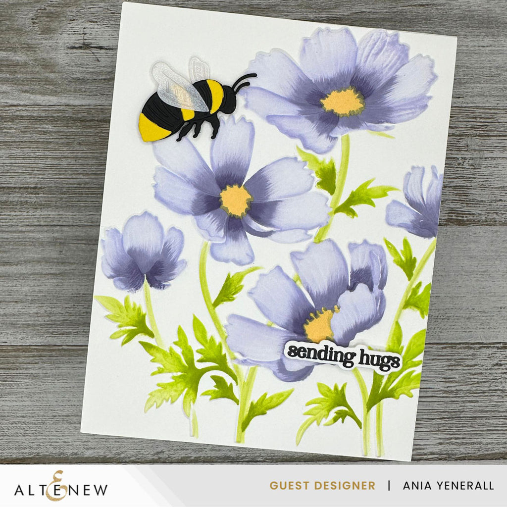 Altenew Twilight Sky Fresh Dye Ink Pad alt11085 flowers