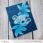 Altenew Twin Leaves Sprays Dies alt11629 sweet friend card