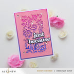 Altenew Versatile Greetings 3 Comfort Edition Die and Press Plate Set blue