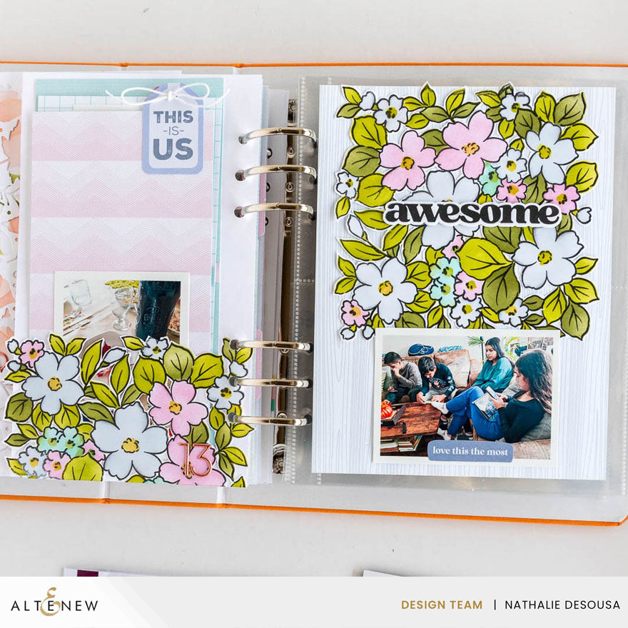 Altenew Versatile Greetings 3 Comfort Edition Die and Press Plate Set flowers