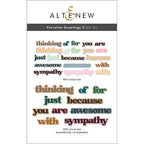 Altenew Versatile Greetings 3 Comfort Edition Die and Press Plate Set product image 1