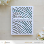 Altenew Versatile Greetings 3 Comfort Edition Die and Press Plate Set stripes