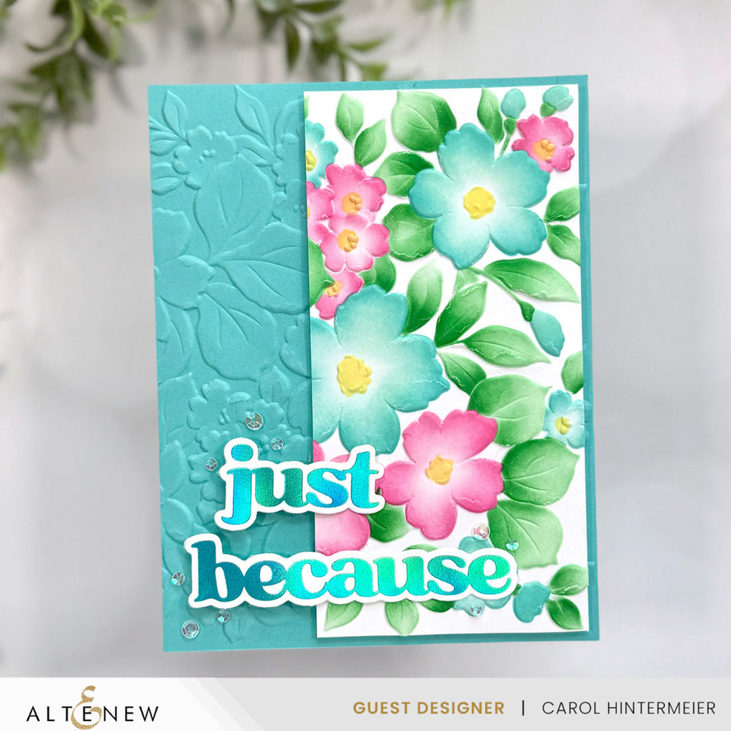 Altenew Versatile Greetings 3 Press Plates Comfort Edition alt10884 flowers