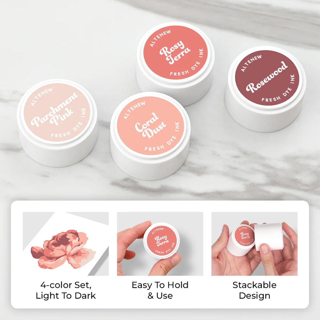 Altenew Vintage Study Fresh Dye Ink Mini Pod Set alt11482