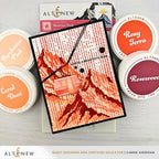 Altenew Vintage Study Fresh Dye Ink Pad Set life is beautiful card
