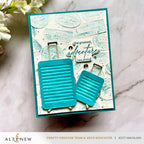 Altenew Wanderlust 3D Embossing Folder alt10934 adventure