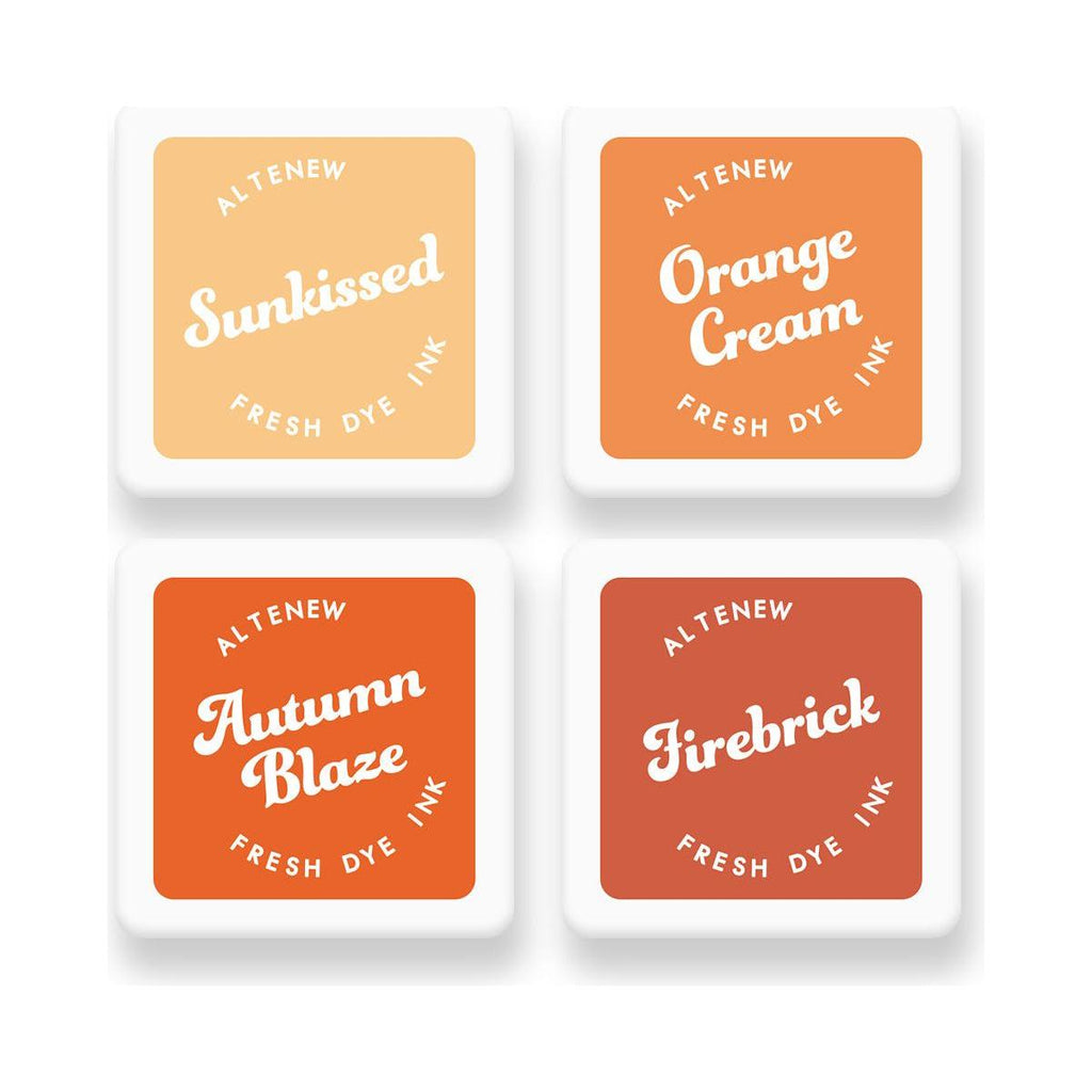 Altenew Warm and Cozy Fresh Dye Ink Mini Cubes alt8503