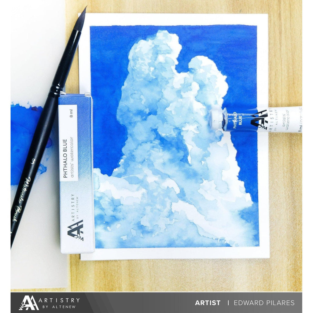 Altenew Watercolor Palette Medium alt2132 clouds