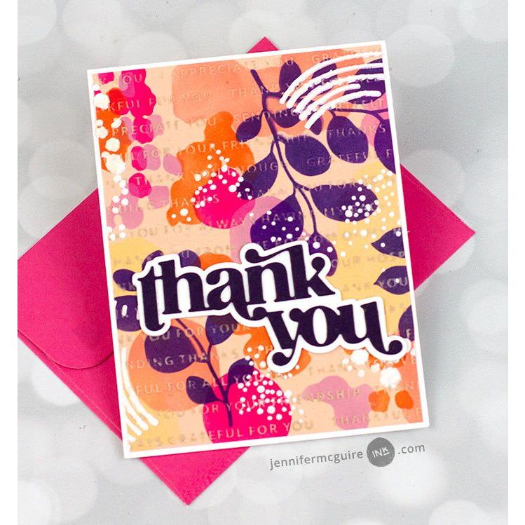 Altenew Ways to Thank You 3D Embossing Folder alt10584 thank you | color-code:ALT01