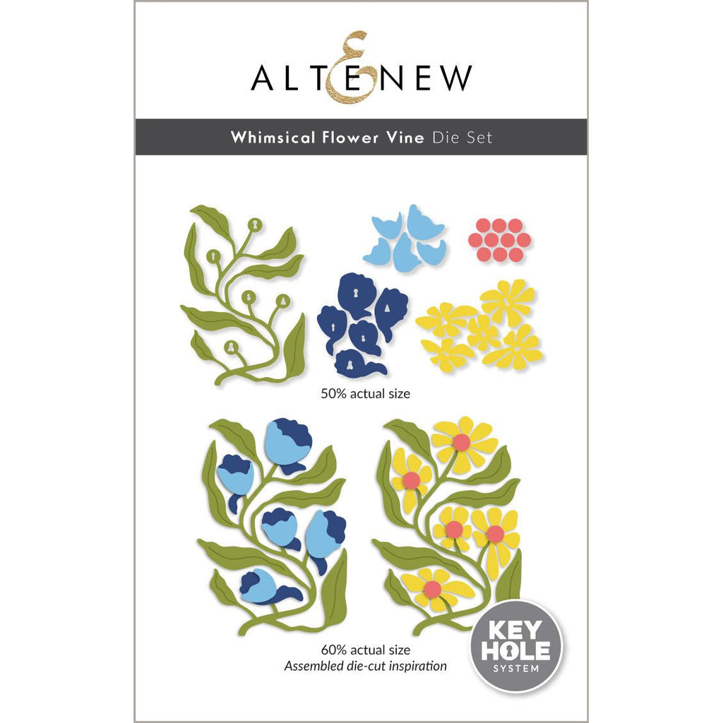 Altenew Whimsical Flower Vine Dies alt10309*