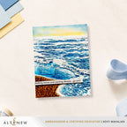 Altenew Whispering Waves 3D Embossing Folder alt11397 making waves