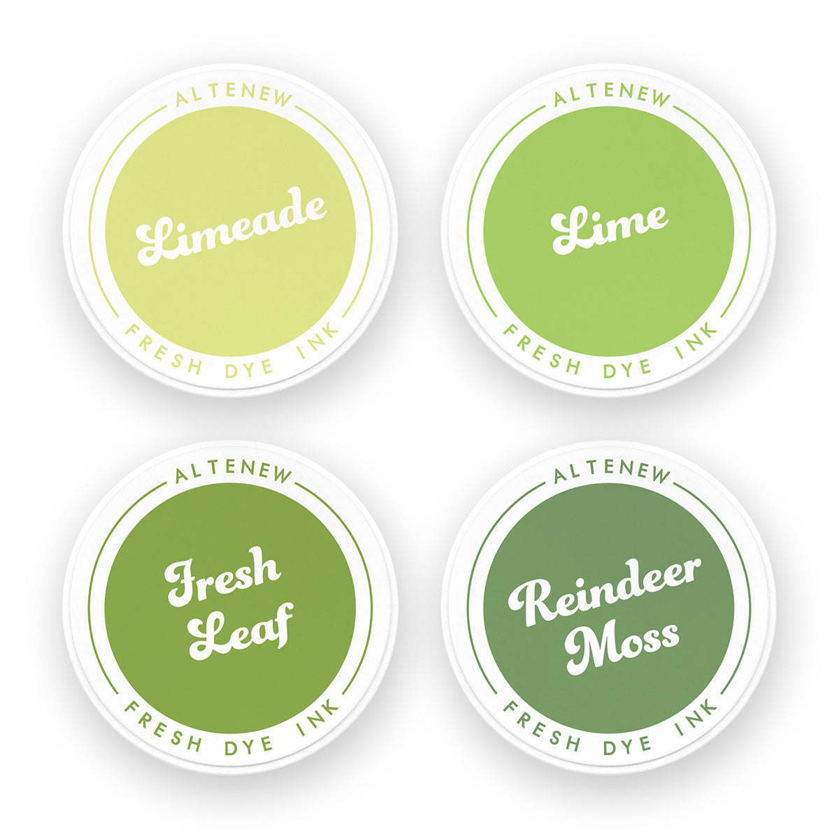 Altenew Whispering Woodland Fresh Dye Ink Pad Set