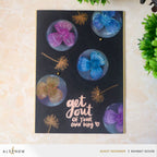 Altenew Wild One Clear Stamps alt7800 bubbles