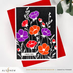 Altenew Wildflower Whispers Press Plate alt11228 miss you