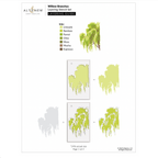 Altenew Willow Branches Layering Stencils alt10729 layering guide 1