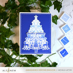 Altenew Winter Woodland Clear Stamps alt11534 season's greetings card