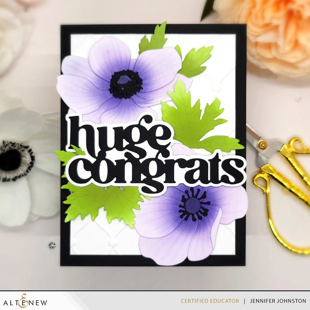 Altenew Wisteria Fresh Dye Ink alt8324 congrats