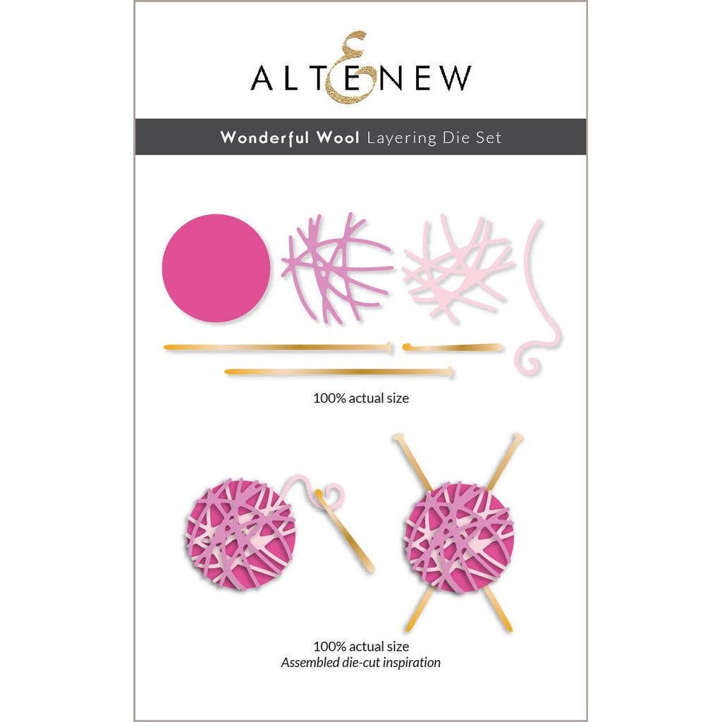 Altenew Wonderful Wool Layering Dies alt10481