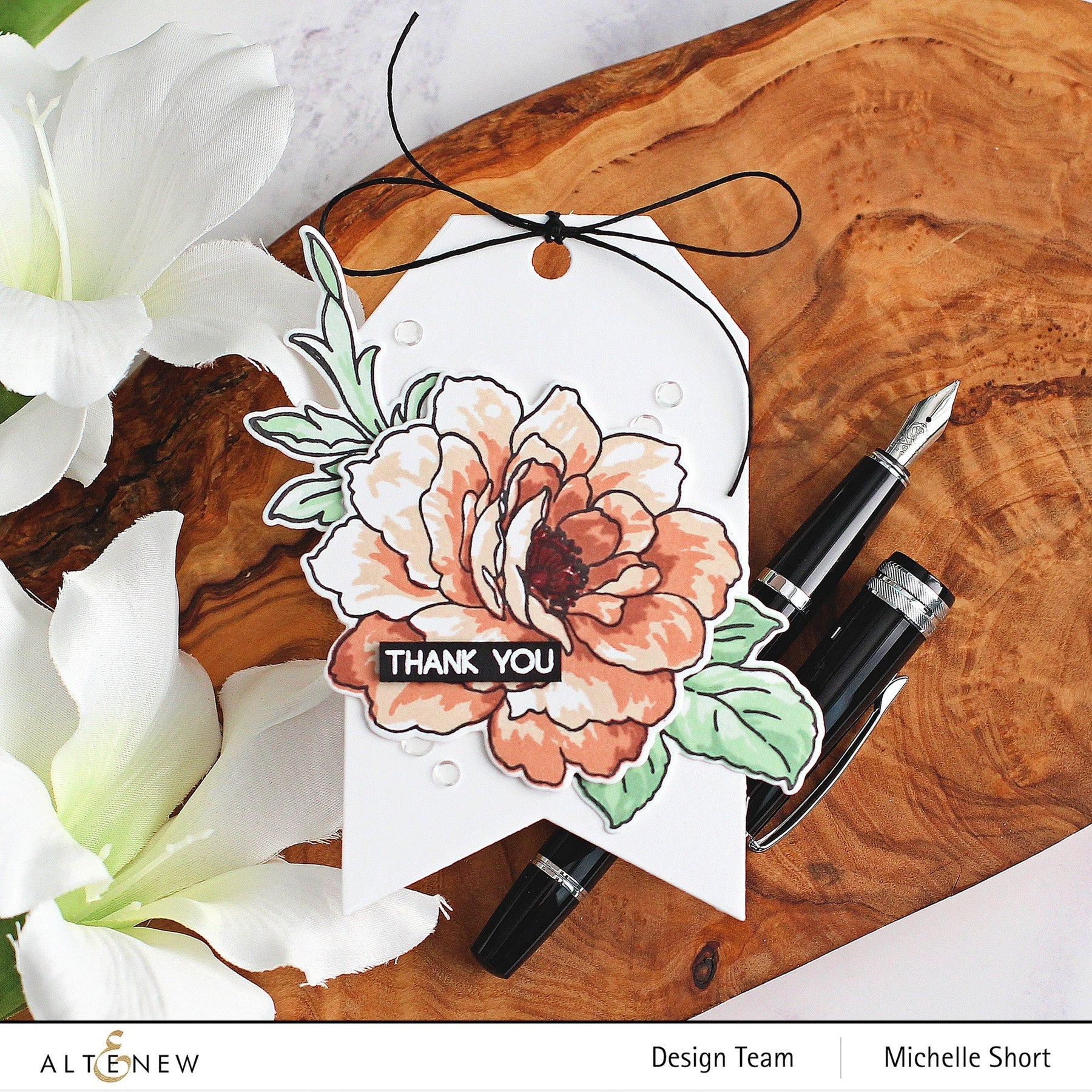 Altenew Woodland Escape Fresh Dye Ink Mini Cube Set alt6935 thank you
