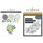 Altenew World In Bloom Dies and Blooming Floral Swag Press Plate Set*