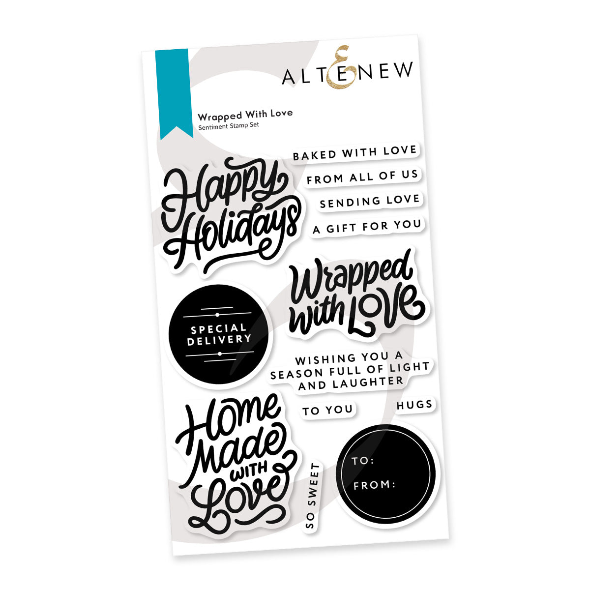 Altenew Wrapped With Love Clear Stamp Die and Press Plate Set product image 1